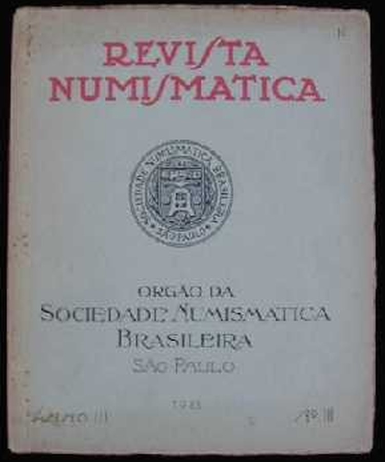 Capa de Revista Numismática – SNB – nº 3